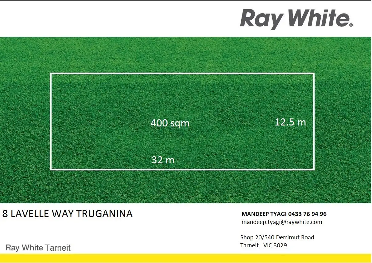 Main view of Homely land listing, 8 Lavelle Way, Truganina VIC 3029