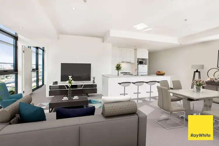 Second view of Homely apartment listing, 2705/283 City Road, Southbank VIC 3006
