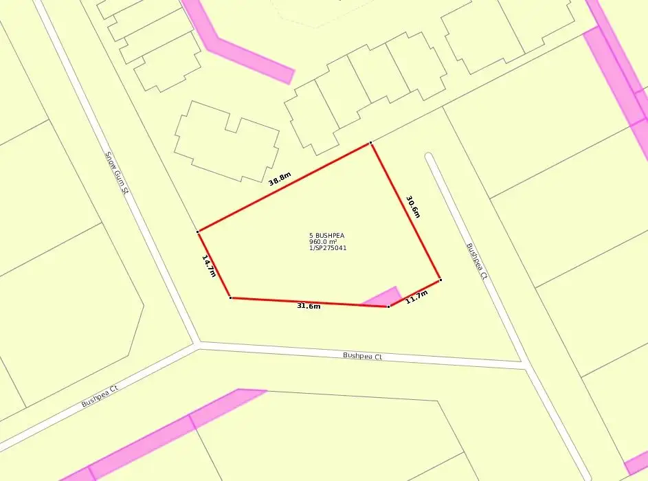 Main view of Homely land listing, 5 (Lot 1) Bushpea Court, Norman Gardens QLD 4701
