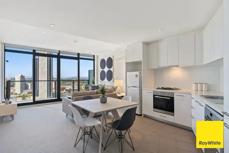 Third view of Homely apartment listing, 2704/283 City Road, Southbank VIC 3006