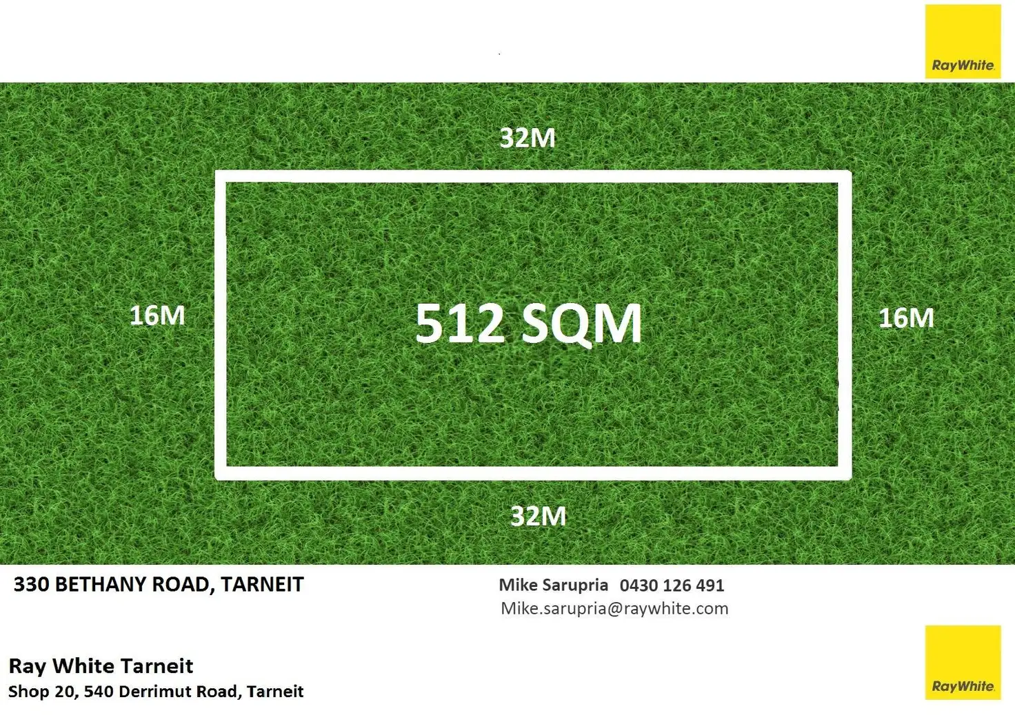 Main view of Homely land listing, 330 Bethany Road, Tarneit VIC 3029