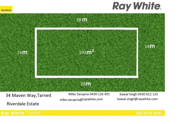 Main view of Homely land listing, 34 Maven Way, Tarneit VIC 3029