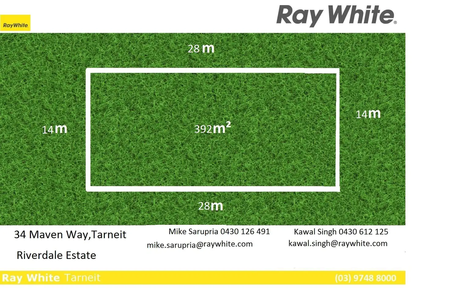 Main view of Homely land listing, 34 Maven Way, Tarneit VIC 3029