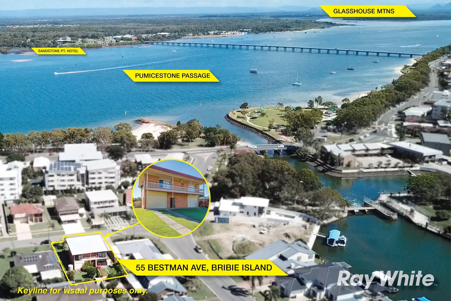 Main view of Homely house listing, 55 Bestman Avenue, Bongaree QLD 4507