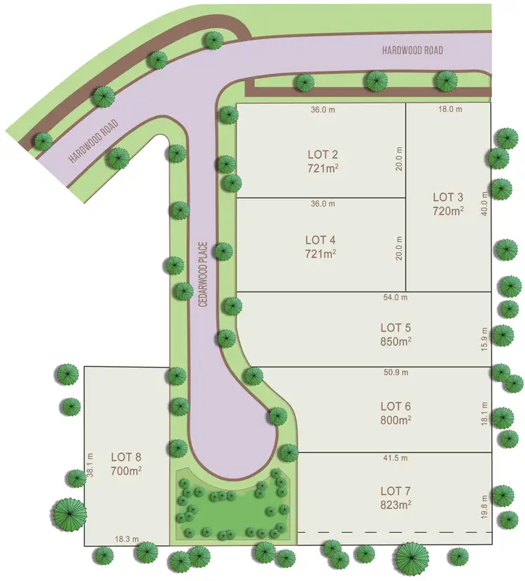 Second view of Homely land listing, 2/8 Hardwood Road, Landsborough QLD 4550