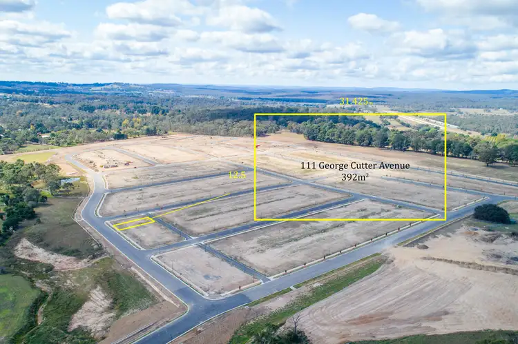 Main view of Homely land listing, Lot 111 George Cutter Avenue, Mittagong NSW 2575