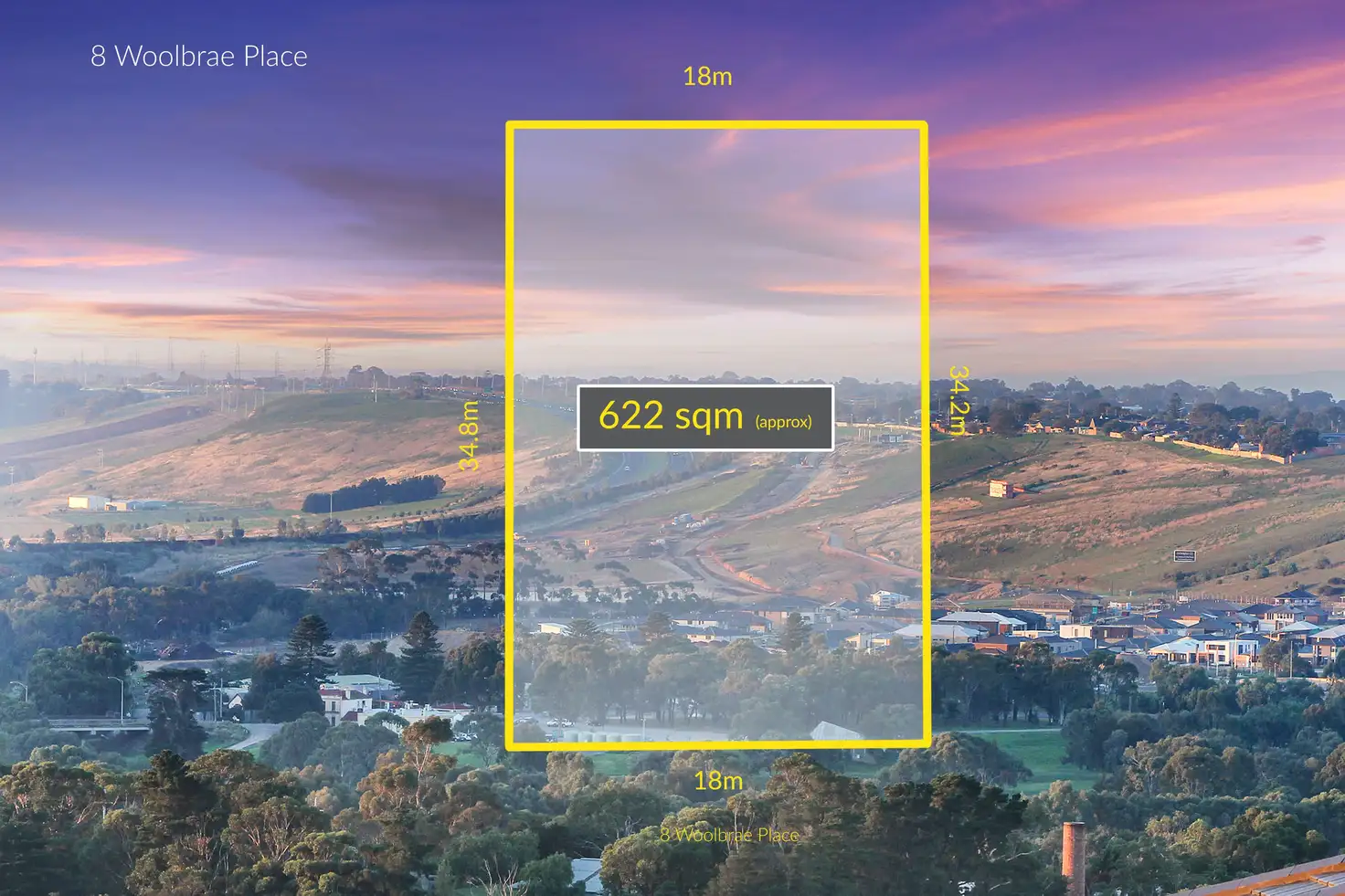 Main view of Homely land listing, 8 Woolbrae Place, Highton VIC 3216