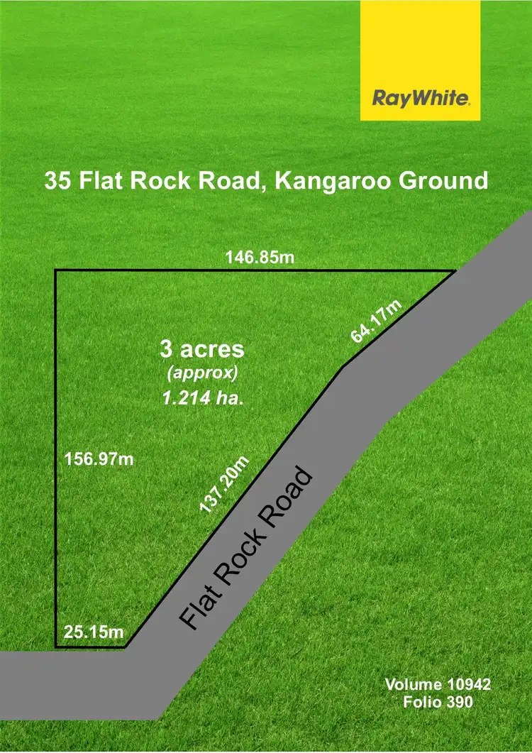 Main view of Homely land listing, 35 Flat Rock Road, Kangaroo Ground VIC 3097
