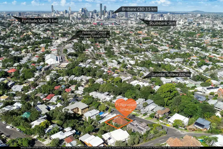 Second view of Homely house listing, 23 Norwood Terrace, Paddington QLD 4064