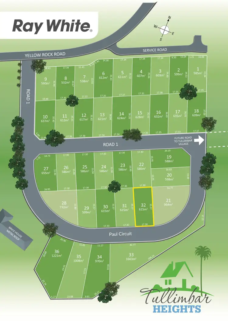 Main view of Homely land listing, 21 Paul Circuit, Tullimbar NSW 2527