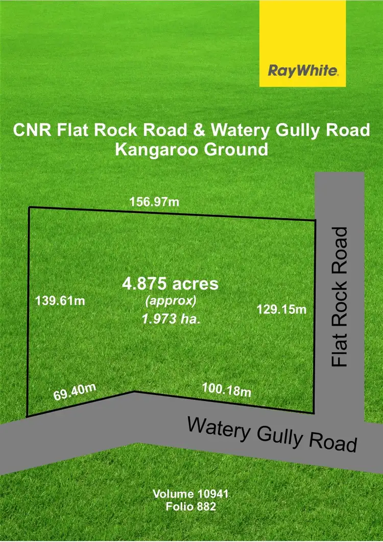 Main view of Homely land listing, Corner Flat Rock Road and Watery Gully Road, Kangaroo Ground VIC 3097