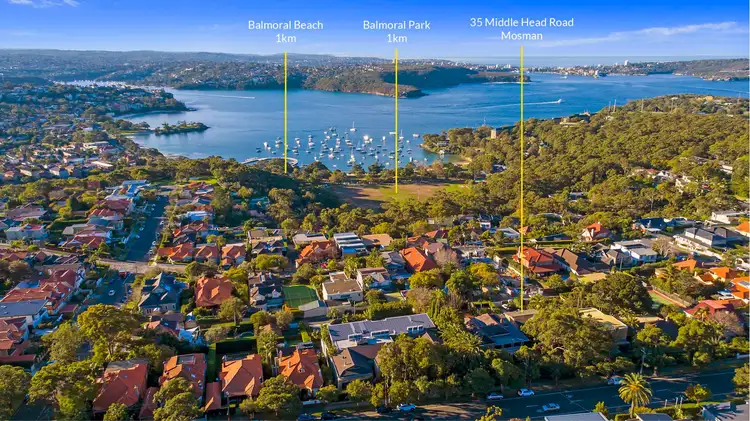 Fourth view of Homely house listing, 35 Middle Head Road, Mosman NSW 2088