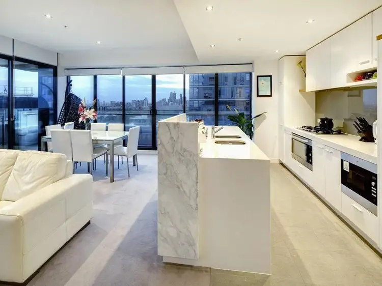 Second view of Homely apartment listing, 1601/572 St Kilda Road, Melbourne VIC 3004