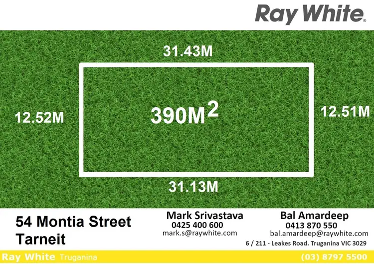 Main view of Homely land listing, 54 Montia Street, Tarneit VIC 3029
