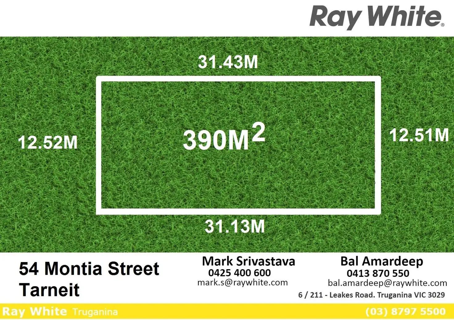 Main view of Homely land listing, 54 Montia Street, Tarneit VIC 3029