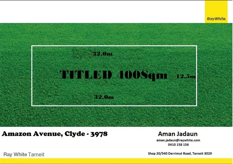 16 Amazon Avenue, Clyde VIC 3978