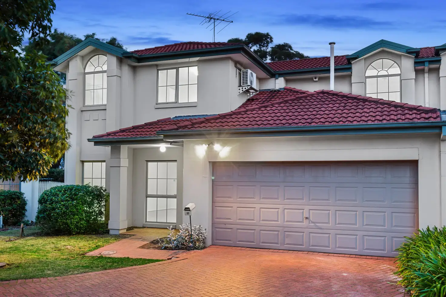 Main view of Homely townhouse listing, 27 Sunrise Crescent, Templestowe Lower VIC 3107