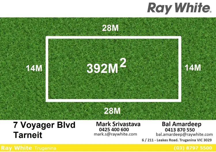 Main view of Homely land listing, 7 Voyager Boulevard, Tarneit VIC 3029