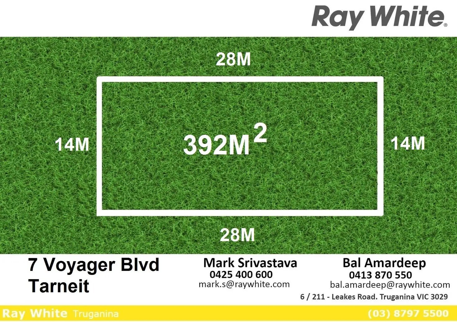 Main view of Homely land listing, 7 Voyager Boulevard, Tarneit VIC 3029