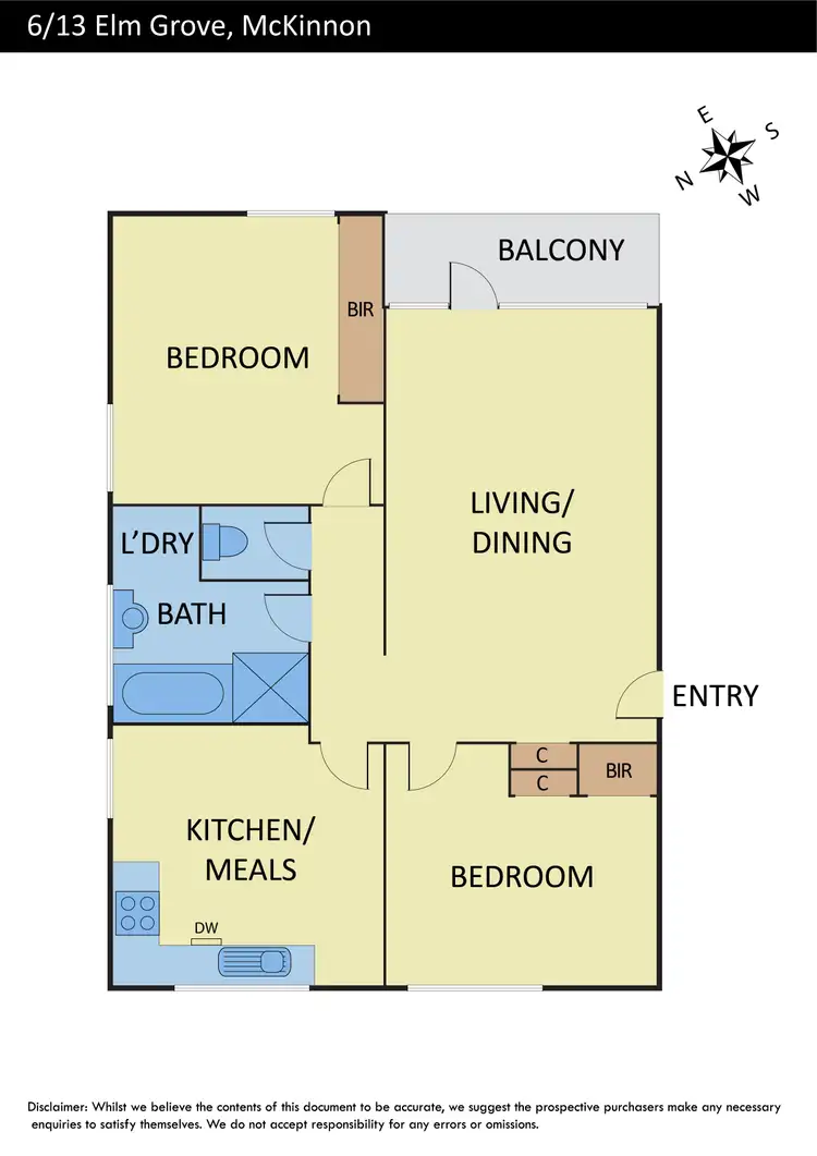 Seventh view of Homely apartment listing, 6/13 Elm Grove, Mckinnon VIC 3204