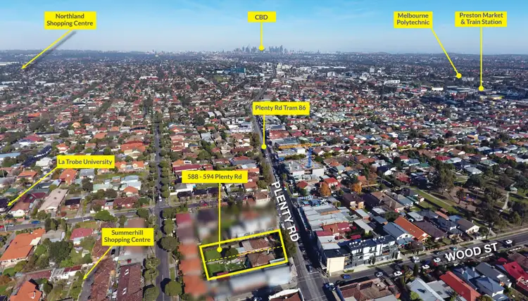 Main view of Homely house listing, 588-594 Plenty Road, Preston VIC 3072