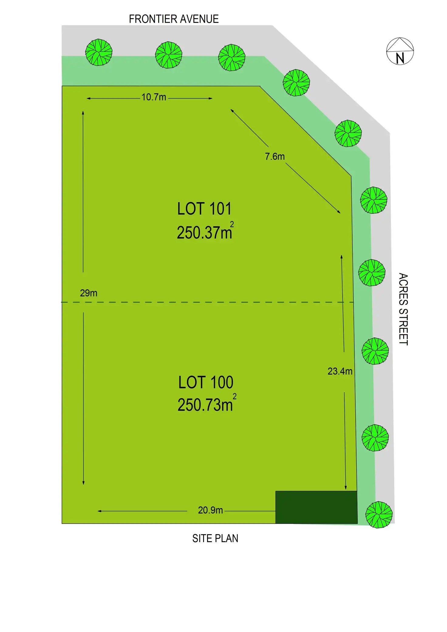 Main view of Homely land listing, Lot 101, 64 Frontier Avenue, Marsden Park NSW 2765