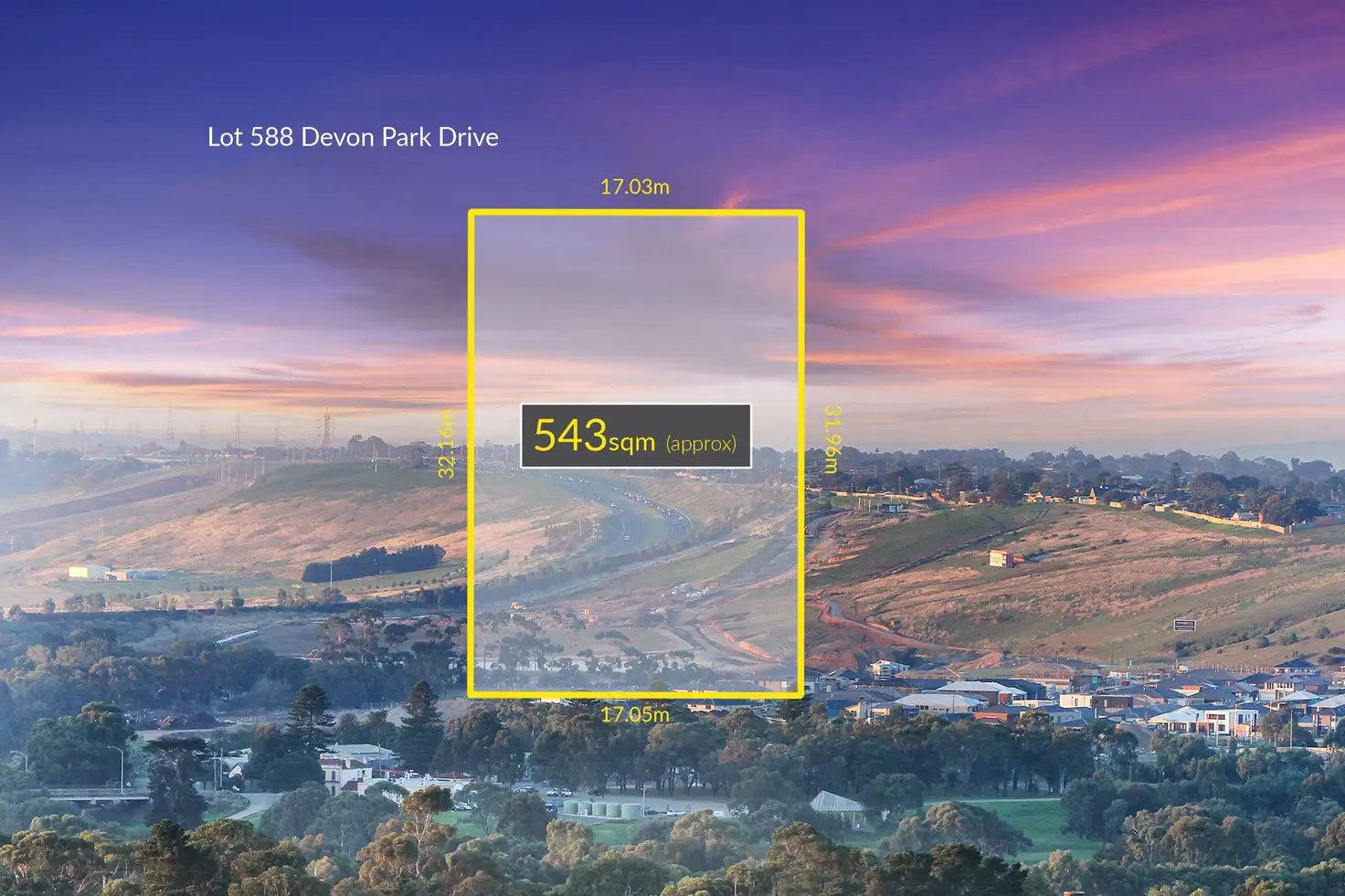 Main view of Homely land listing, 13 Devon Park Drive, Highton VIC 3216