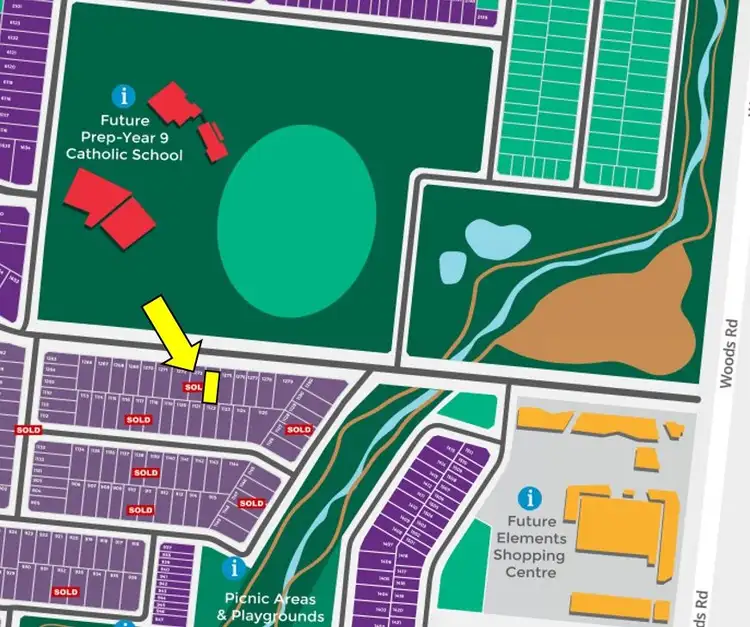 Third view of Homely land listing, Lot 1274 Everton Road, Truganina VIC 3029
