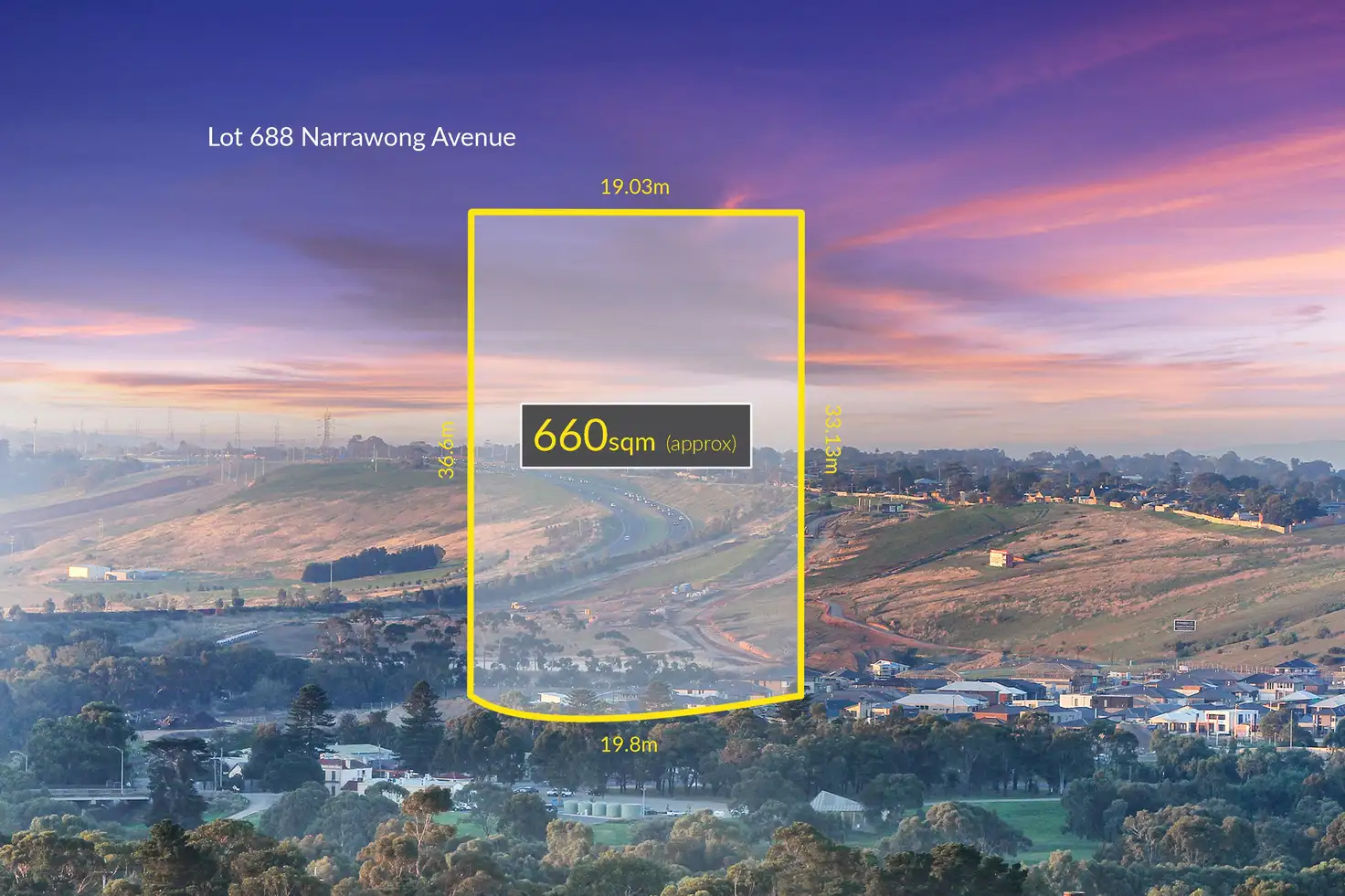 Main view of Homely land listing, Lot 688 Narrawong Avenue, Highton VIC 3216