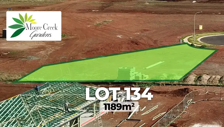 Main view of Homely land listing, Lot 134 Moore Creek Gardens Stage 10C, Tamworth NSW 2340