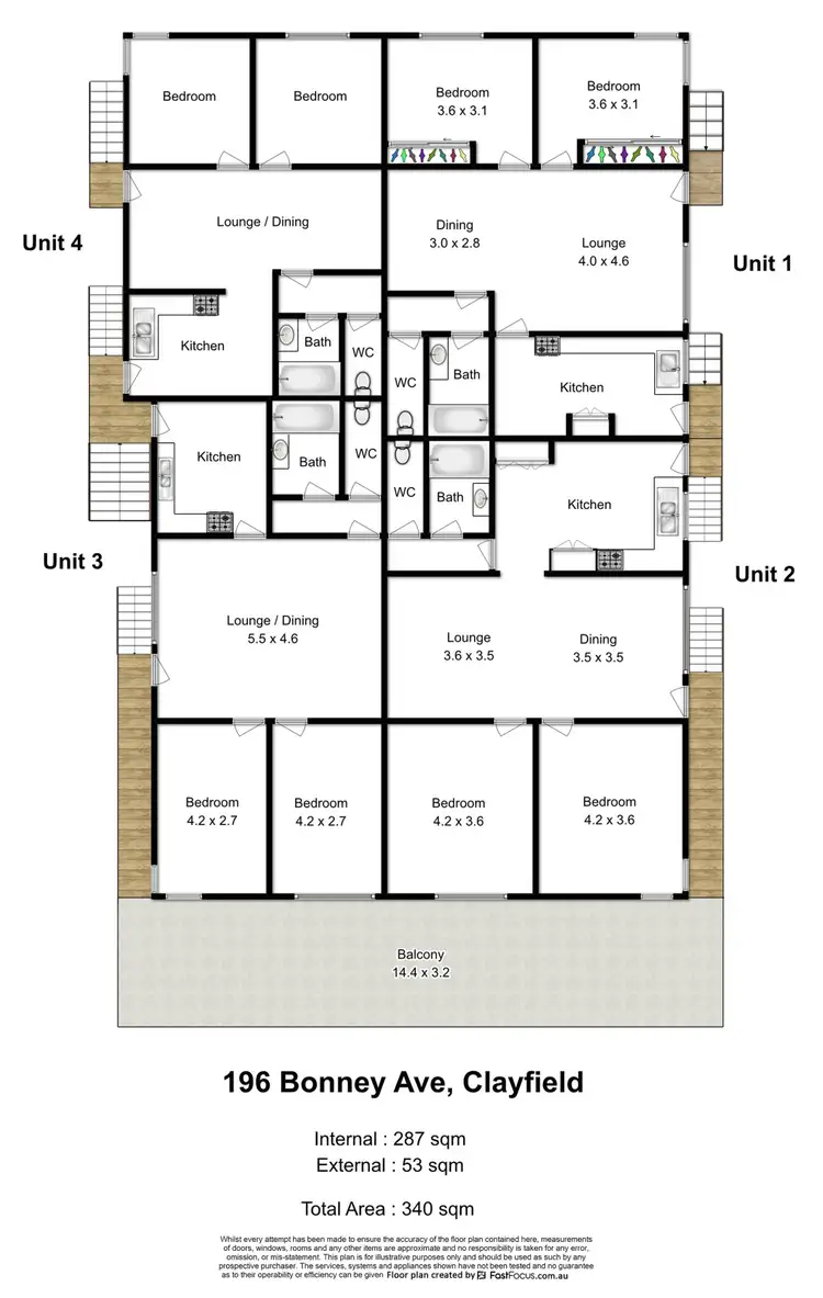 Seventh view of Homely block of units listing, 196 Bonney Avenue, Clayfield QLD 4011