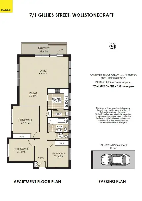 Seventh view of Homely apartment listing, 7/1 Gillies Street, Wollstonecraft NSW 2065