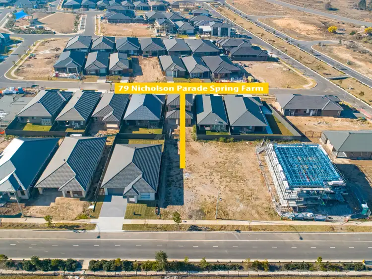 Second view of Homely land listing, 79 Nicholson Parade, Spring Farm NSW 2570