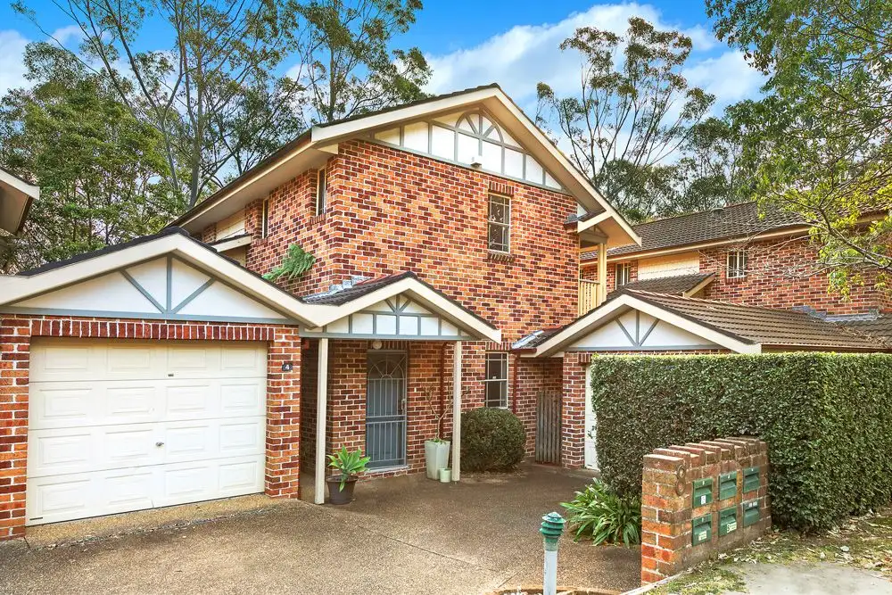 Main view of Homely townhouse listing, 4/8 Bundarra Ave South, Wahroonga NSW 2076