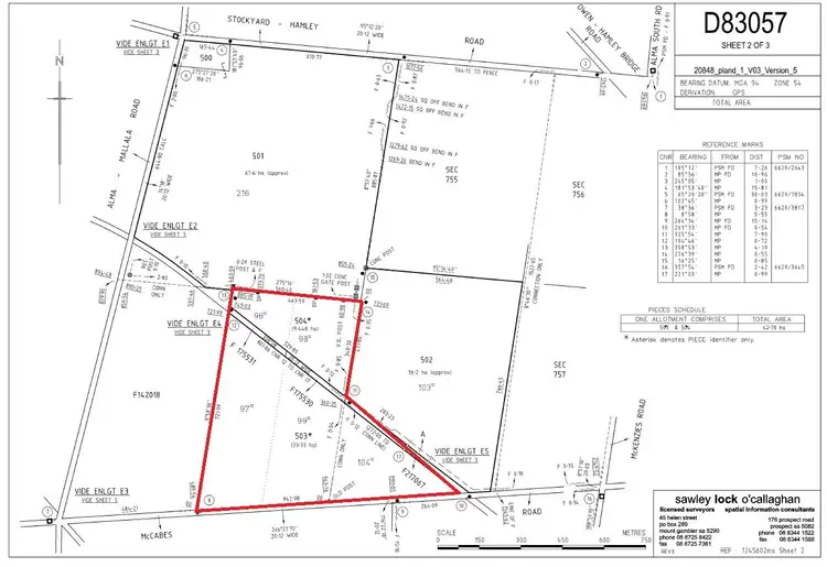 Lot 503 McCabe Road, Hamley Bridge SA 5401