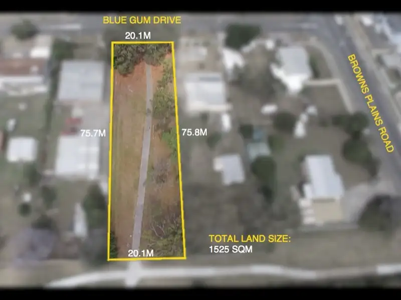 Main view of Homely land listing, 6 Blue Gum Drive, Marsden QLD 4132