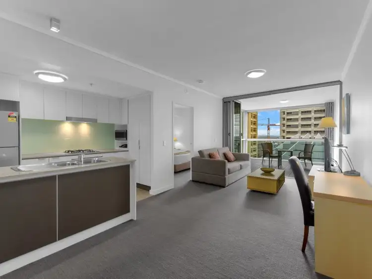 Second view of Homely apartment listing, 2605/108 Albert Street, Brisbane QLD 4000