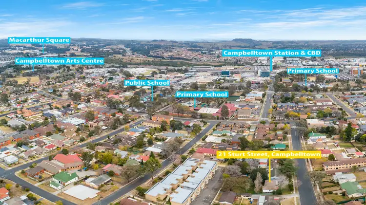 Second view of Homely house listing, 21 Sturt Street, Campbelltown NSW 2560