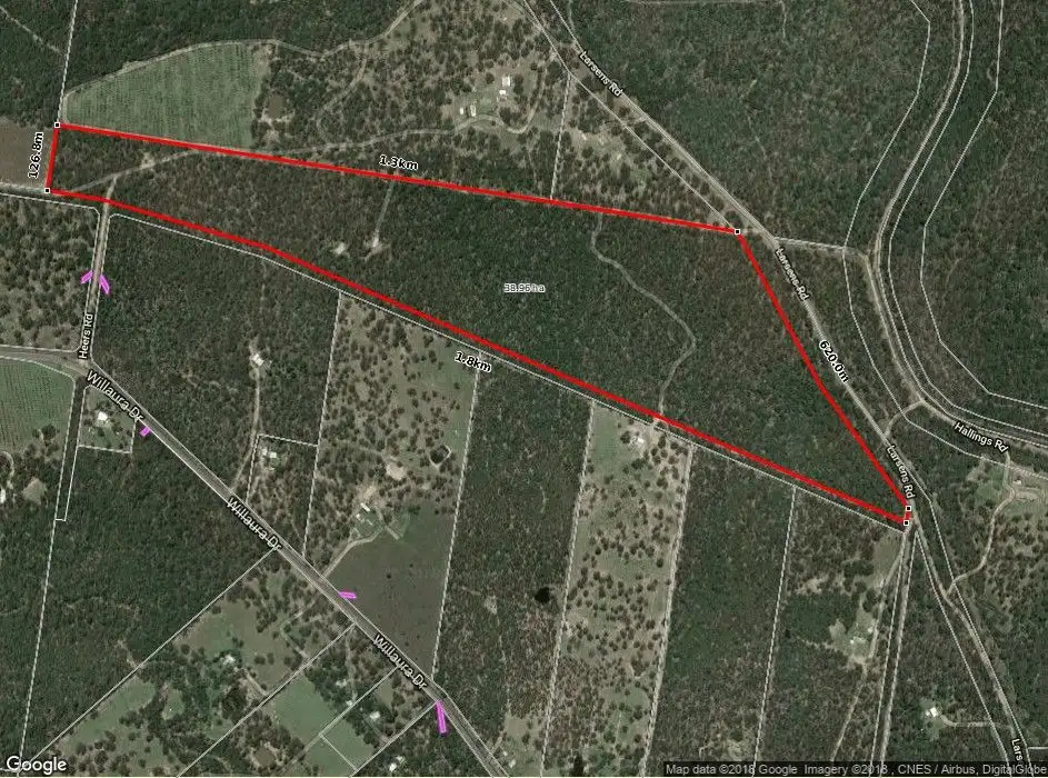 Main view of Homely land listing, 441 Larsens Road, Coominya QLD 4311