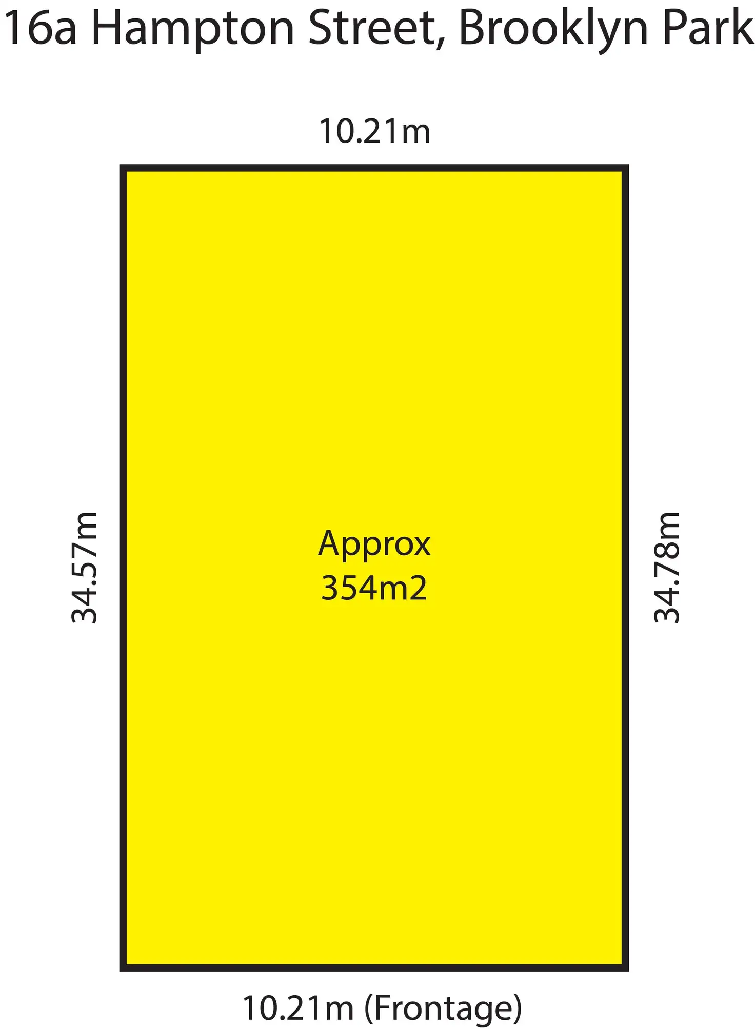 Main view of Homely land listing, 16A Hampton Street, Brooklyn Park SA 5032