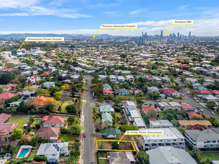 Second view of Homely land listing, 22B Jordan Street, Greenslopes QLD 4120