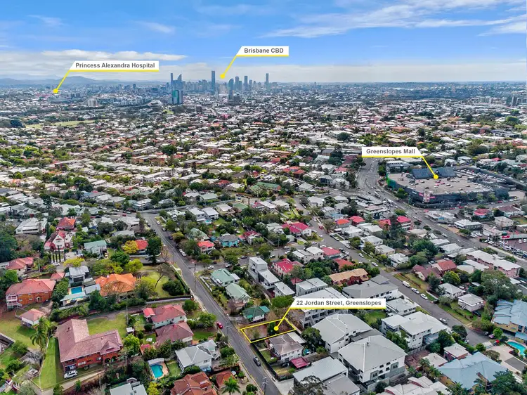 Fourth view of Homely land listing, 22B Jordan Street, Greenslopes QLD 4120