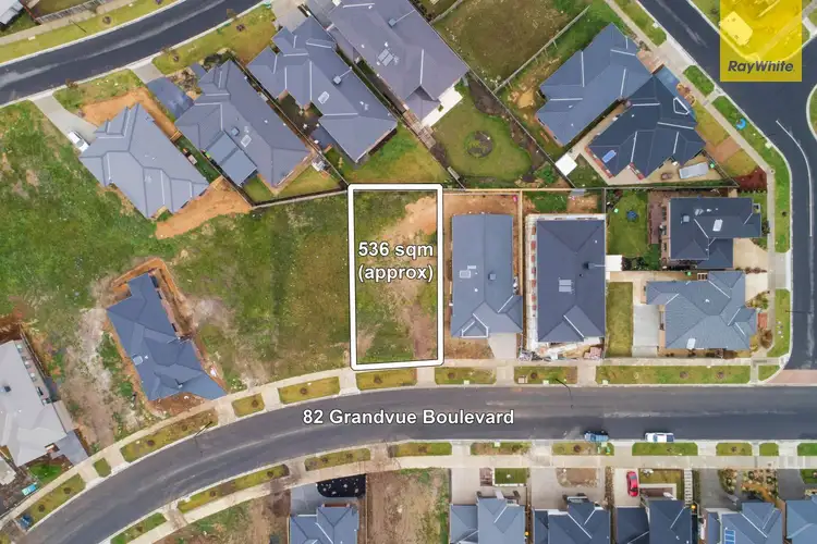 Main view of Homely land listing, 82 Grandvue Boulevard, Pakenham VIC 3810