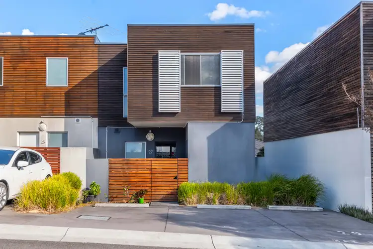 Main view of Homely townhouse listing, 27 Waxflower Crescent, Bundoora VIC 3083