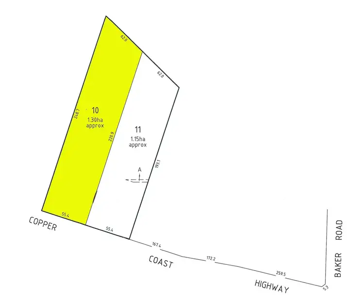 Third view of Homely land listing, Lot 10/4676 Copper Coast Highway, Kadina SA 5554