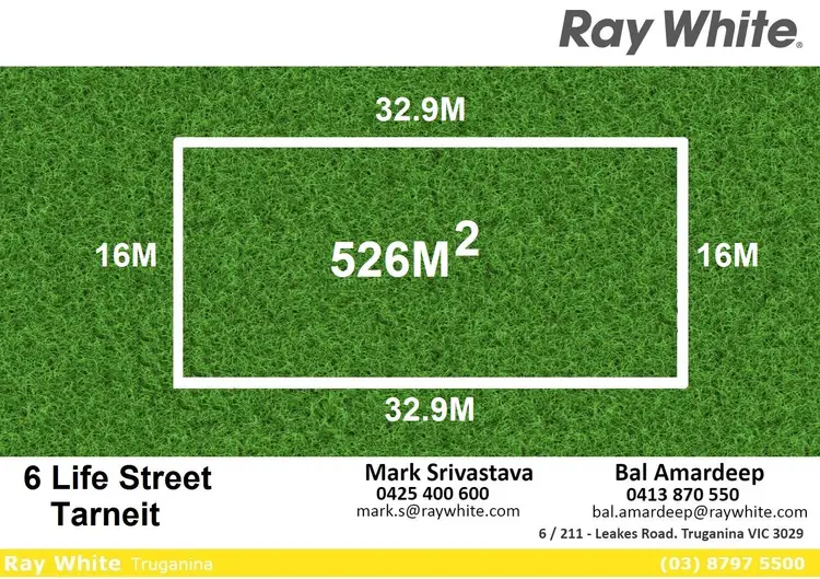 Main view of Homely land listing, 6 Life Street, Tarneit VIC 3029