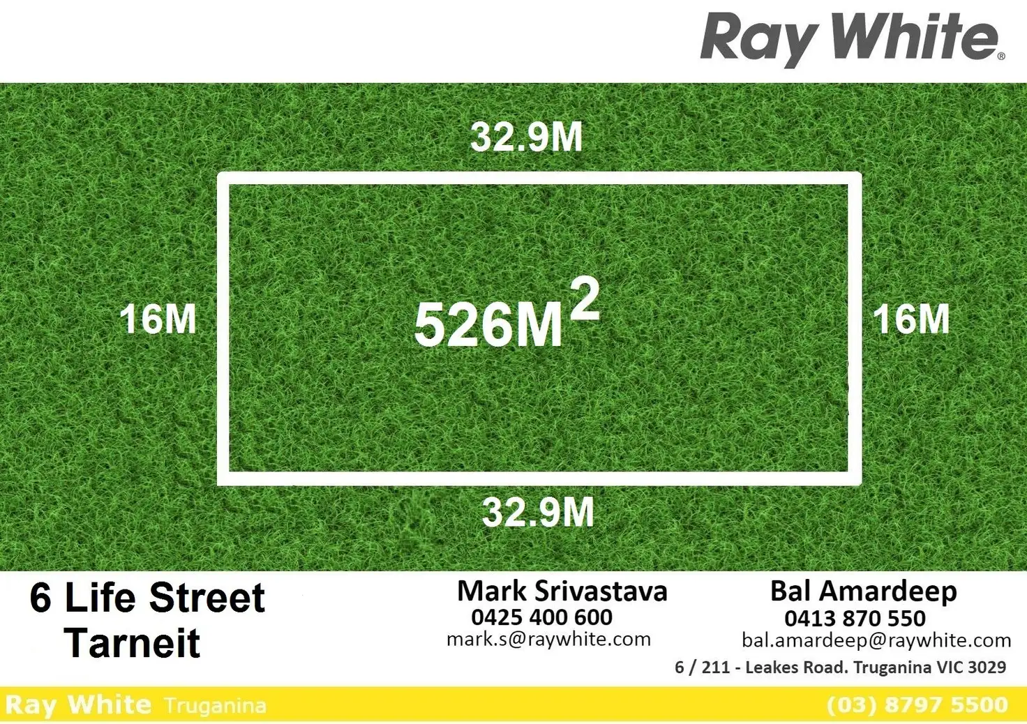 Main view of Homely land listing, 6 Life Street, Tarneit VIC 3029