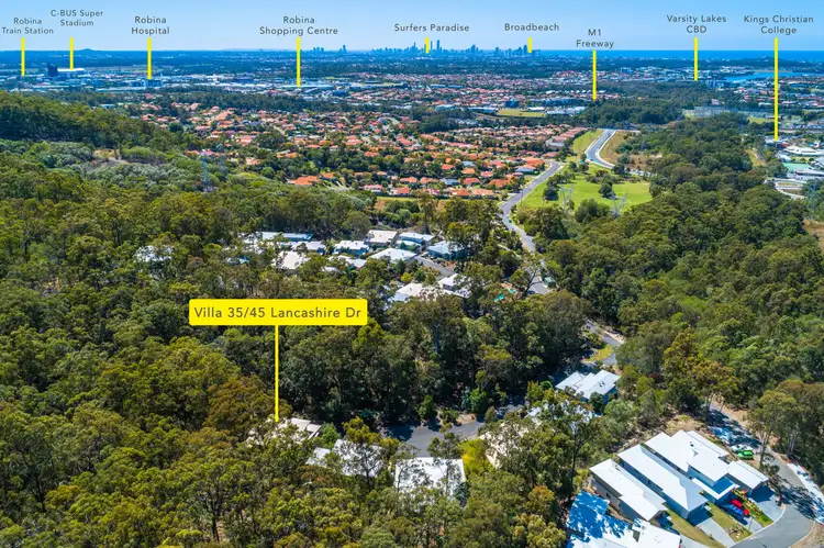 Second view of Homely house listing, Villa 35 'Jacaranda Villas' 45 Lancashire Drive, Mudgeeraba QLD 4213