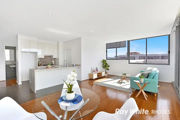 Fifth view of Homely apartment listing, 602/87 Shoreline Drive, Rhodes NSW 2138