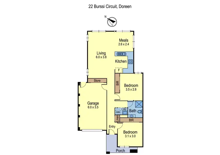 Third view of Homely unit listing, 22 Burssi Circuit, Doreen VIC 3754